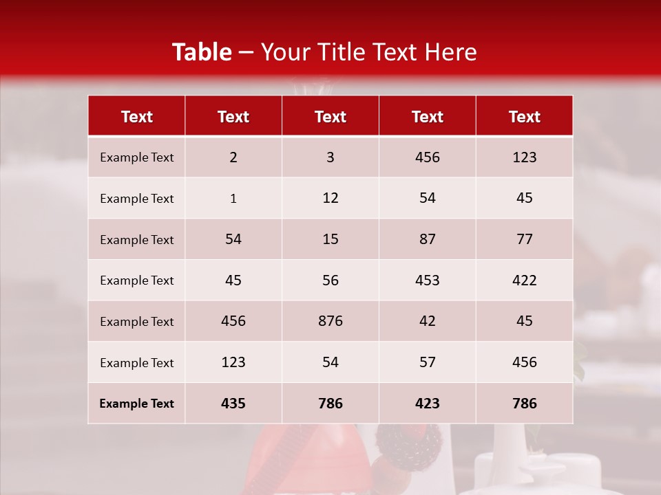Rose East Yard PowerPoint Template