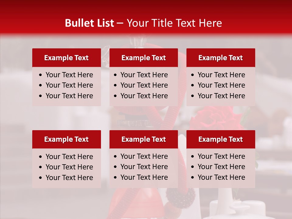 Rose East Yard PowerPoint Template