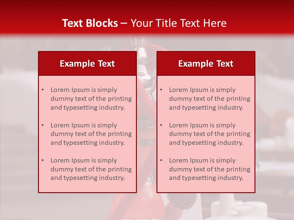 Rose East Yard PowerPoint Template