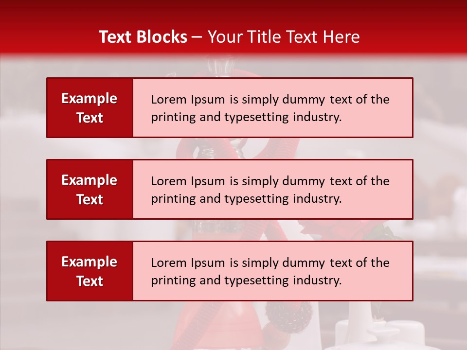 Rose East Yard PowerPoint Template