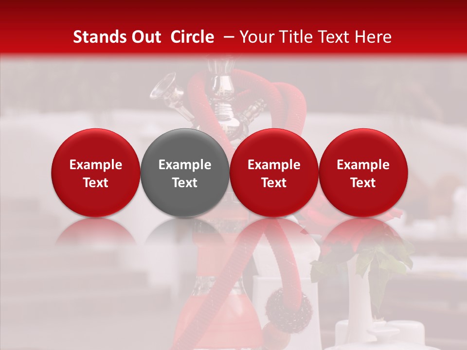 Rose East Yard PowerPoint Template