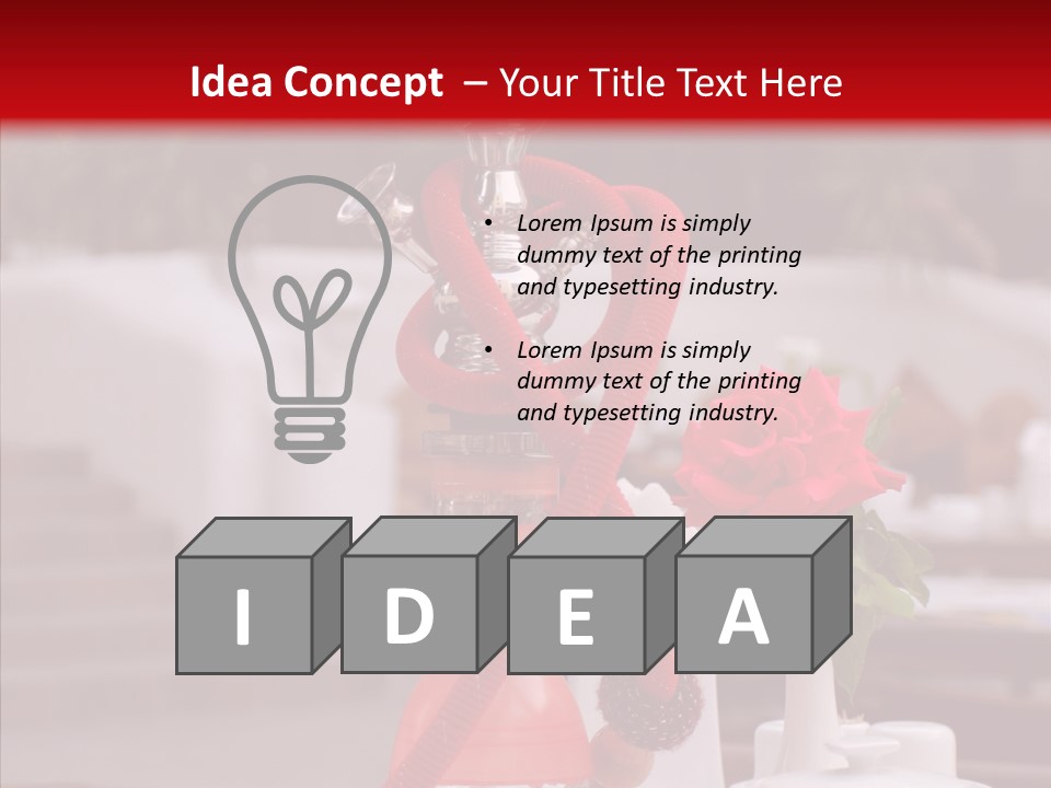 Rose East Yard PowerPoint Template