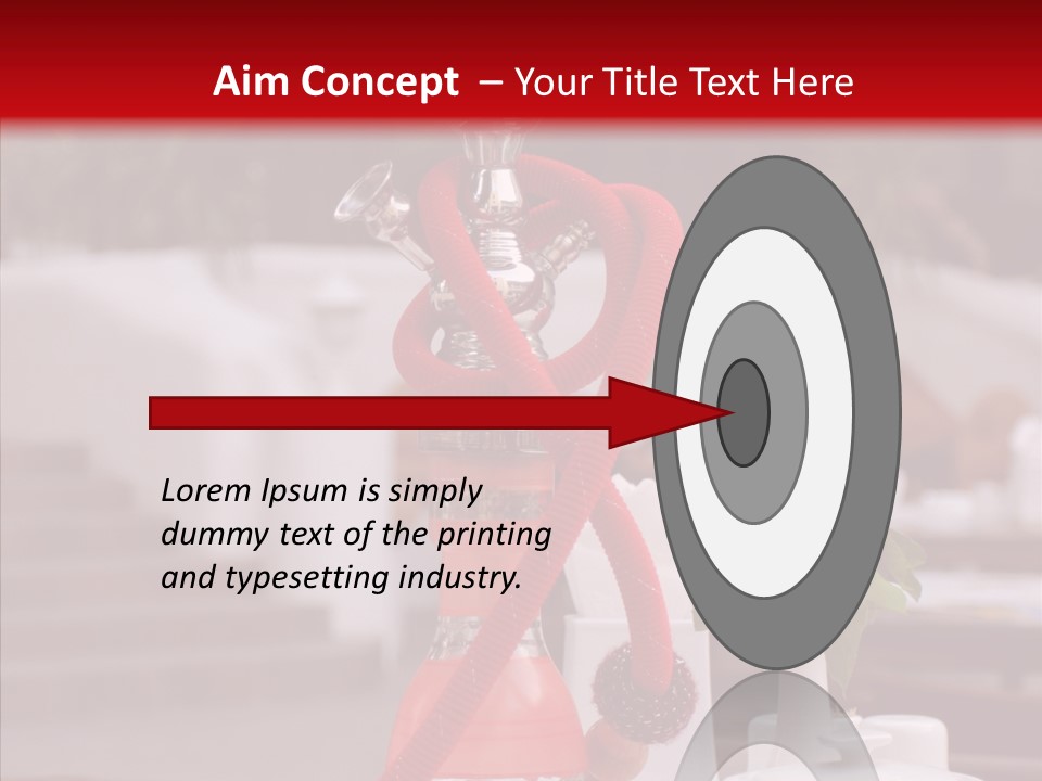 Rose East Yard PowerPoint Template