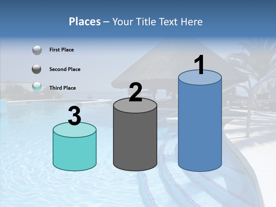 Swim Straw Luxury PowerPoint Template