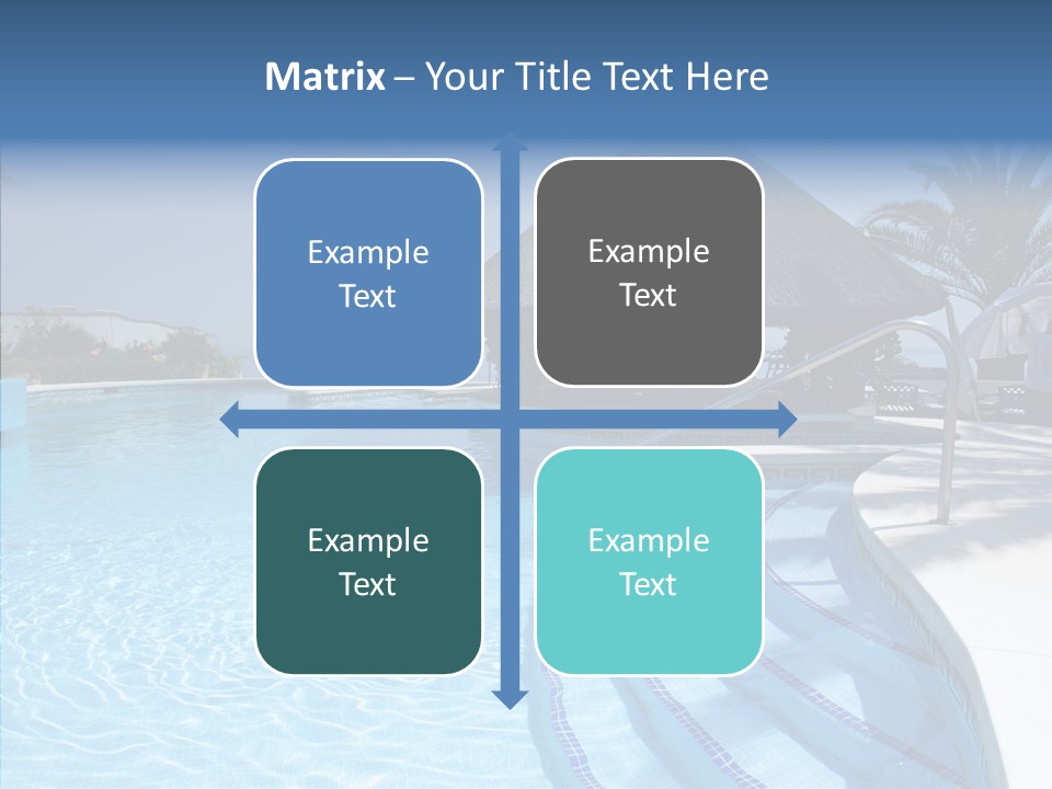 Swim Straw Luxury PowerPoint Template