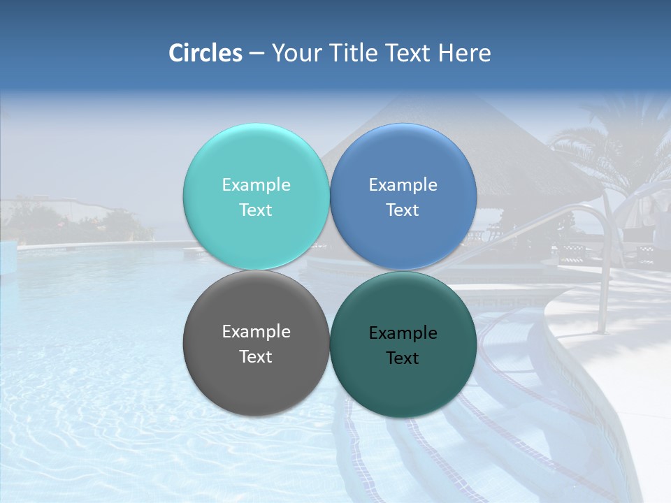 Swim Straw Luxury PowerPoint Template