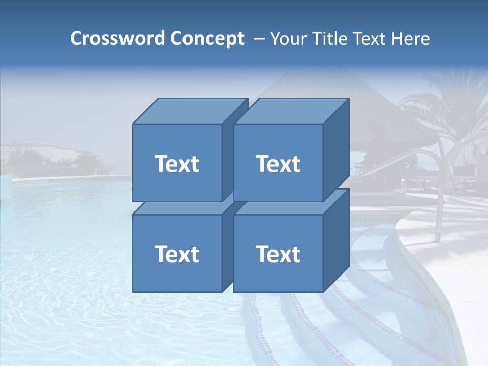 Swim Straw Luxury PowerPoint Template