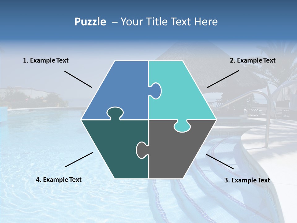 Swim Straw Luxury PowerPoint Template