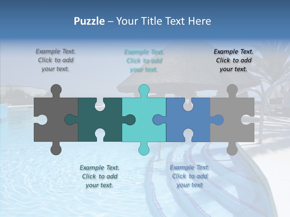 Swim Straw Luxury PowerPoint Template