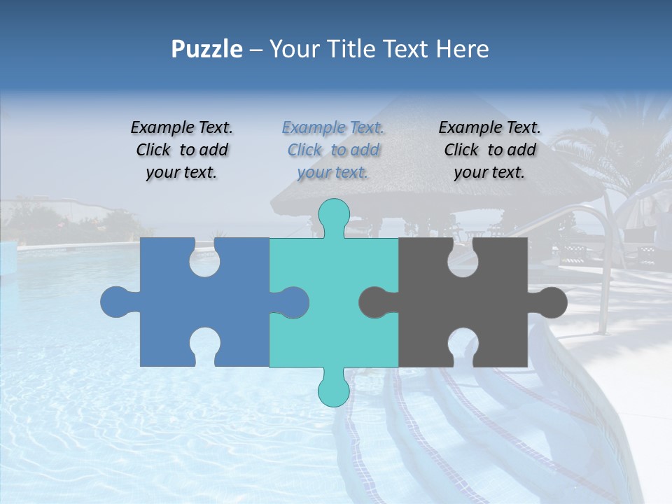 Swim Straw Luxury PowerPoint Template