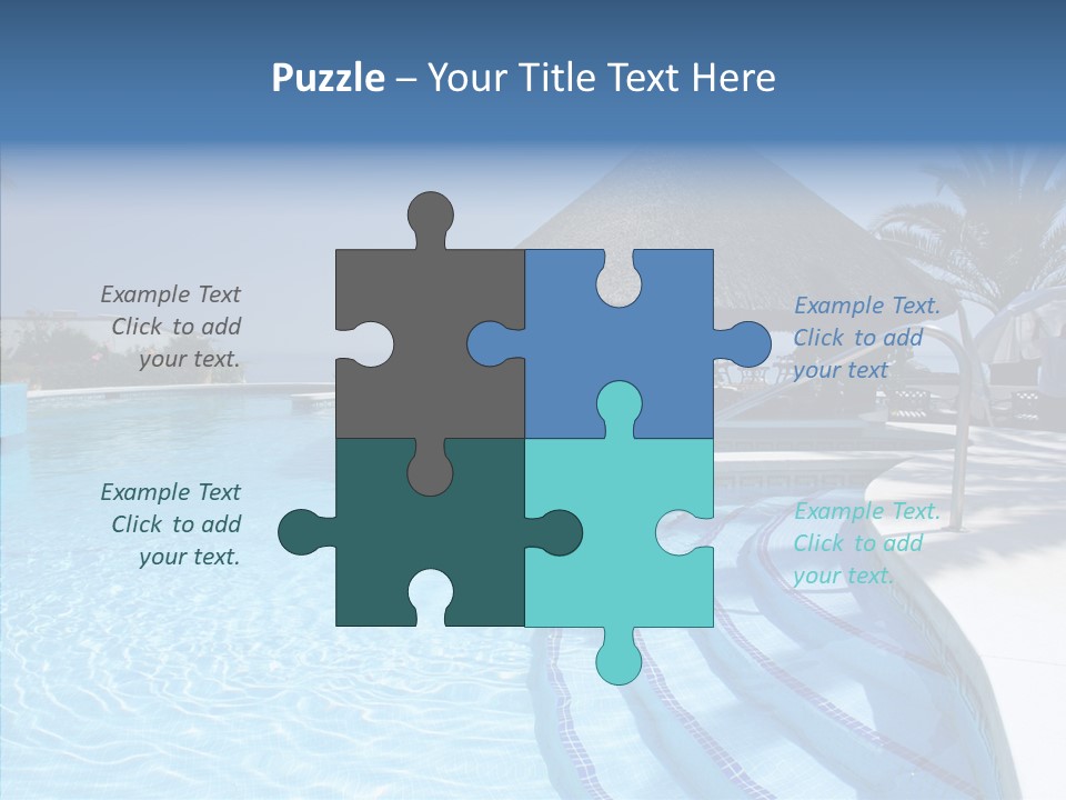 Swim Straw Luxury PowerPoint Template