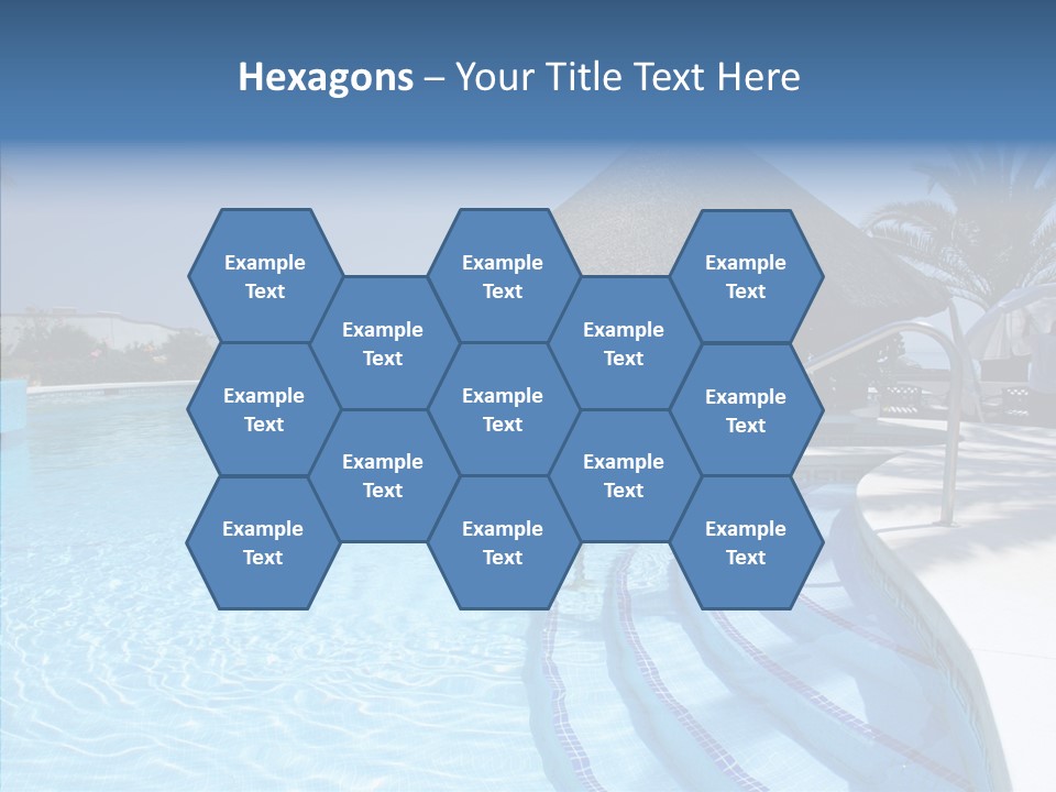 Swim Straw Luxury PowerPoint Template