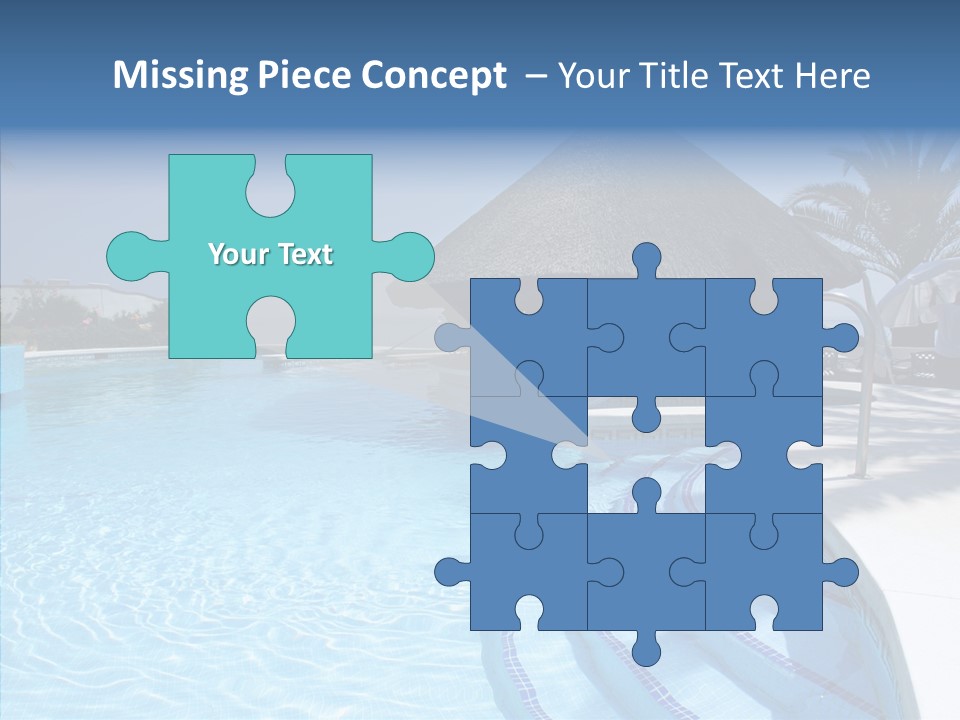 Swim Straw Luxury PowerPoint Template