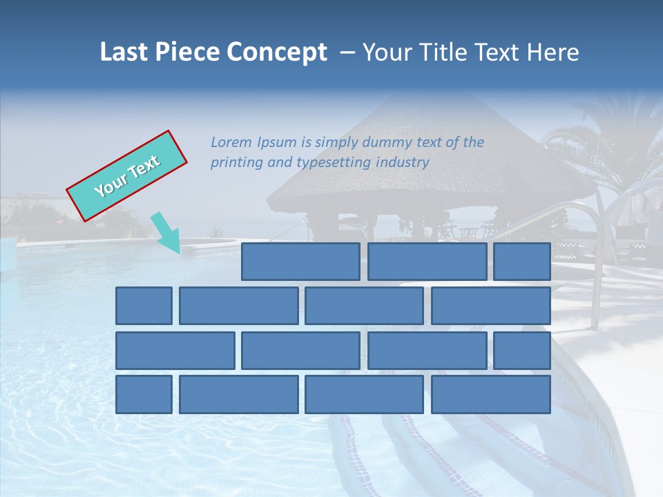 Swim Straw Luxury PowerPoint Template