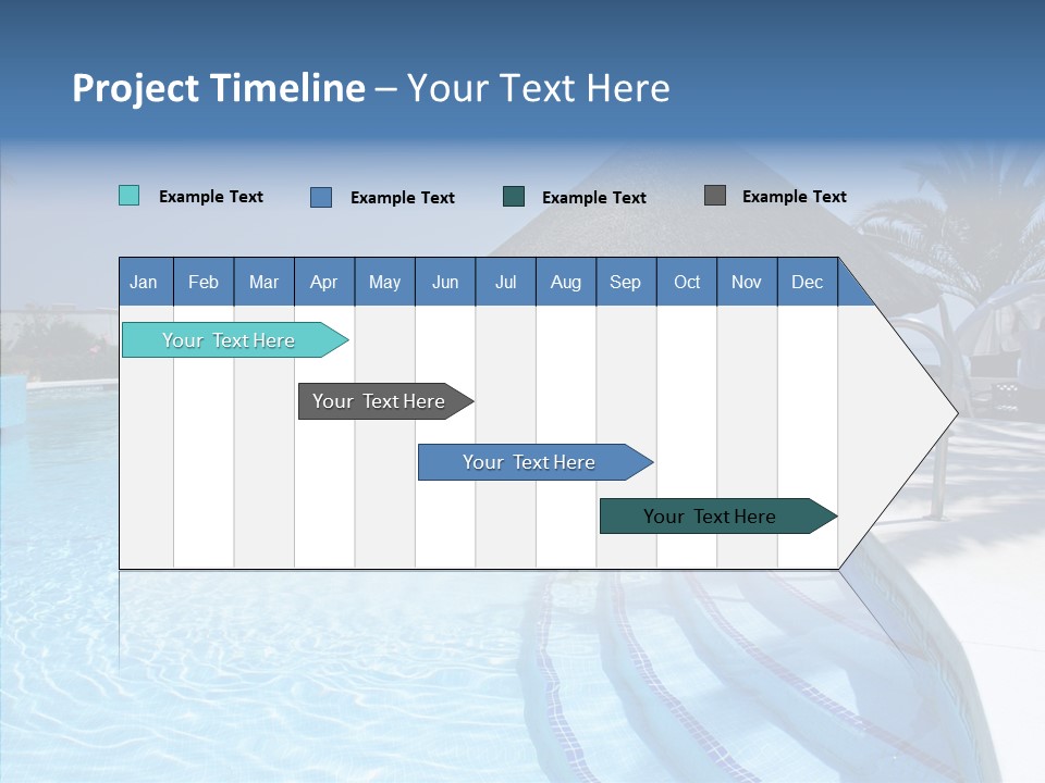 Swim Straw Luxury PowerPoint Template