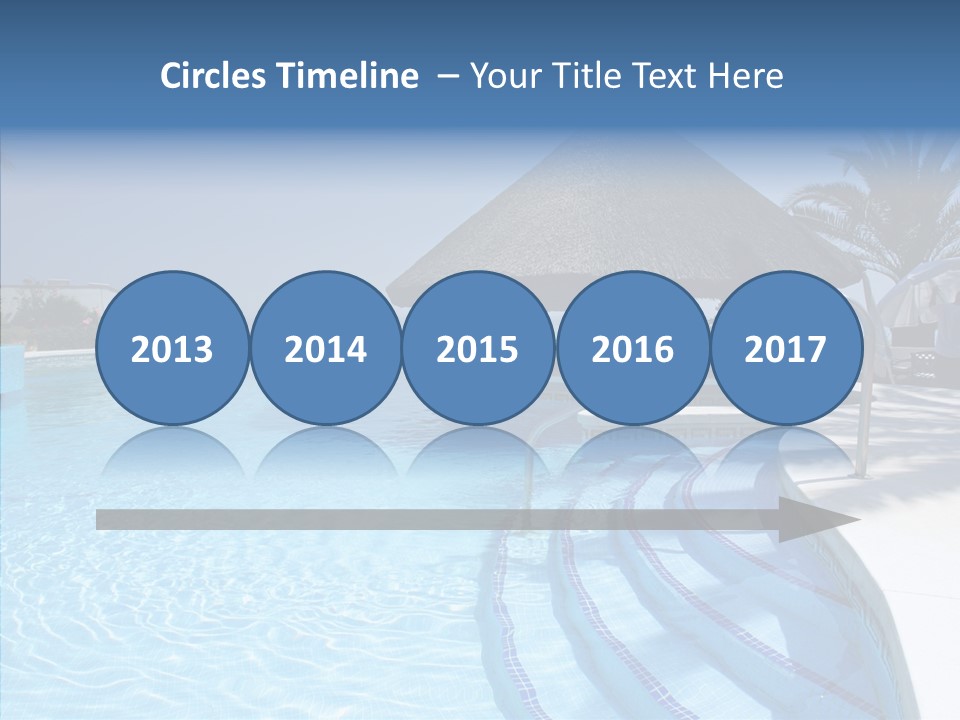 Swim Straw Luxury PowerPoint Template