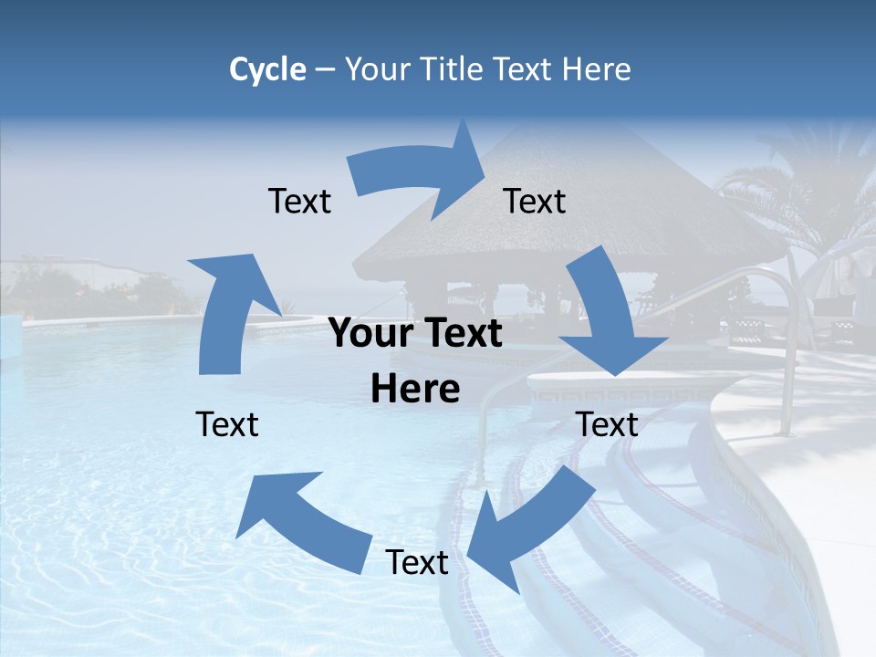 Swim Straw Luxury PowerPoint Template