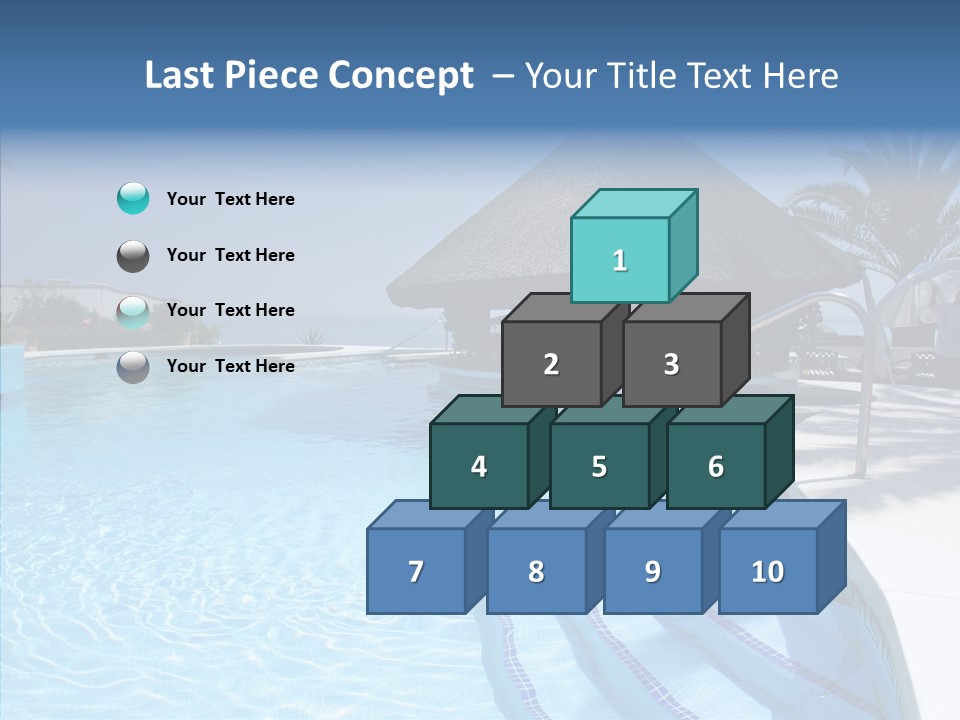 Swim Straw Luxury PowerPoint Template