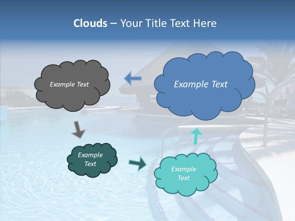 Swim Straw Luxury PowerPoint Template