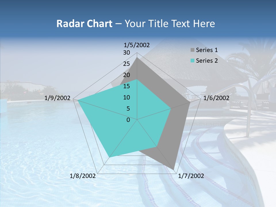Swim Straw Luxury PowerPoint Template