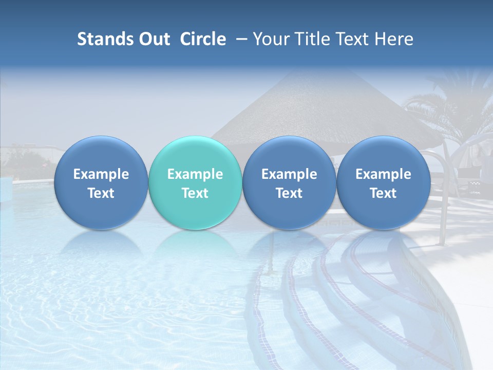 Swim Straw Luxury PowerPoint Template