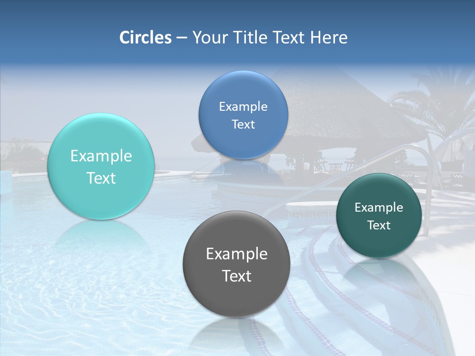 Swim Straw Luxury PowerPoint Template