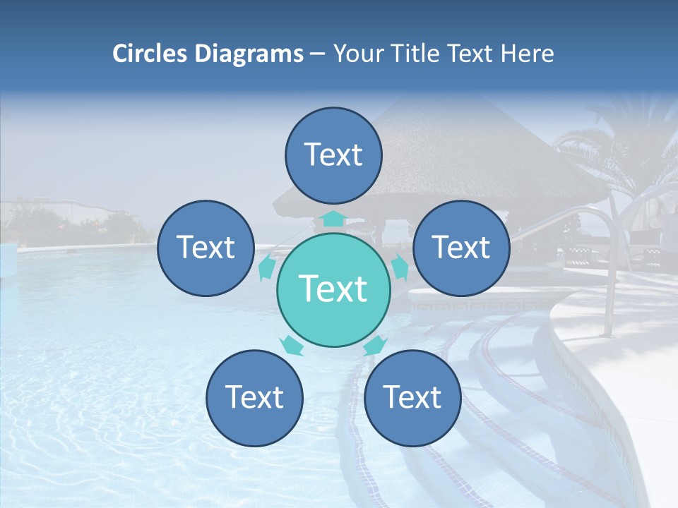 Swim Straw Luxury PowerPoint Template