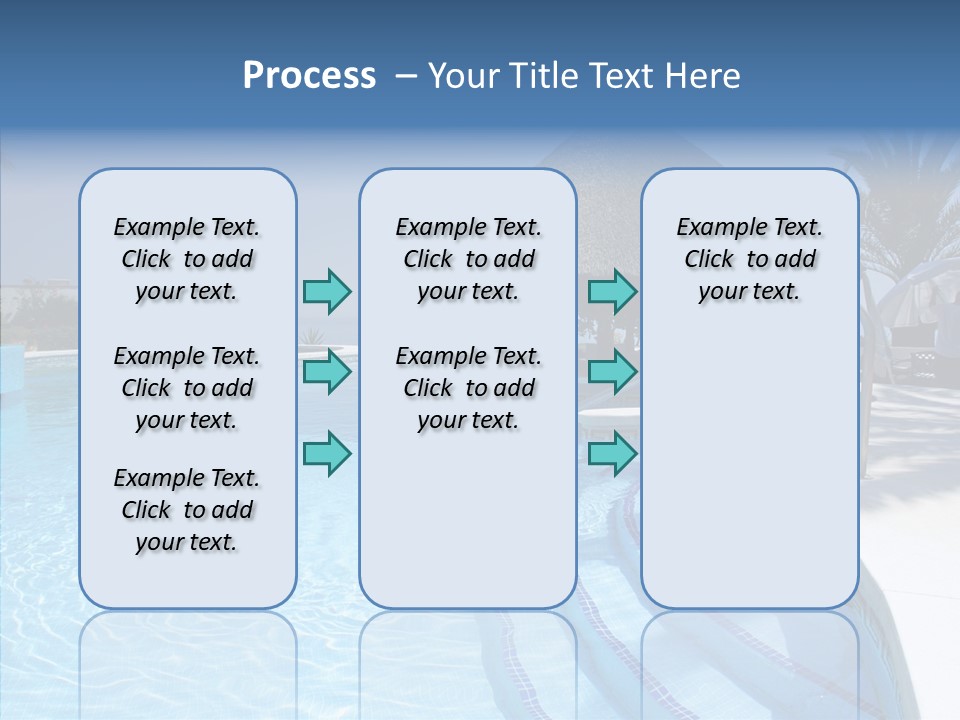 Swim Straw Luxury PowerPoint Template