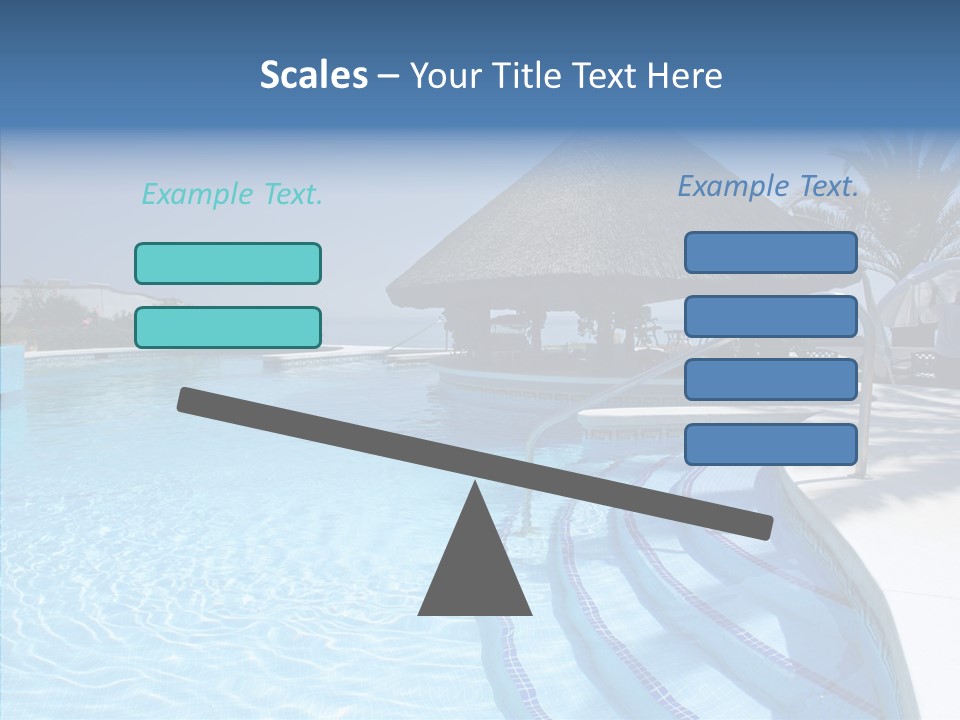 Swim Straw Luxury PowerPoint Template