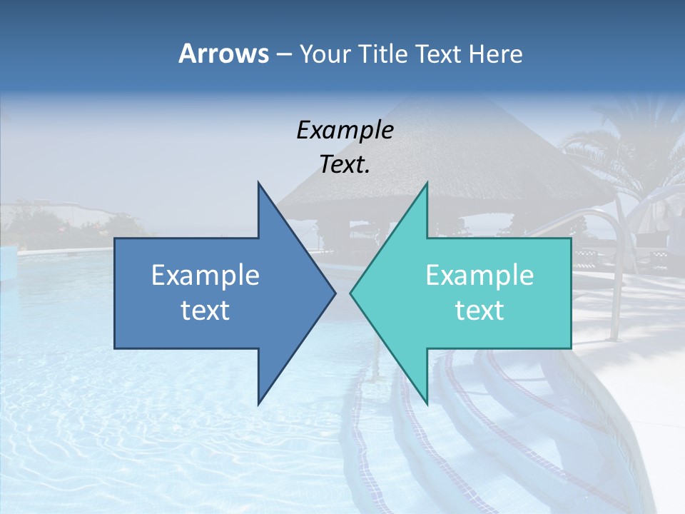 Swim Straw Luxury PowerPoint Template