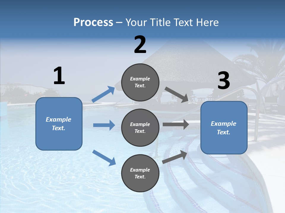 Swim Straw Luxury PowerPoint Template