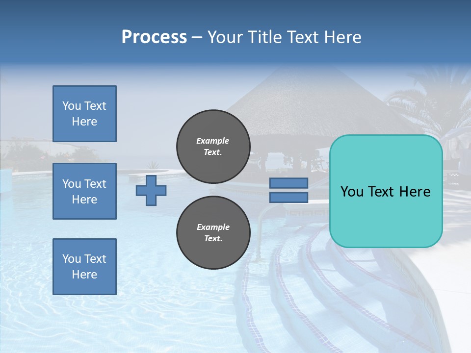 Swim Straw Luxury PowerPoint Template