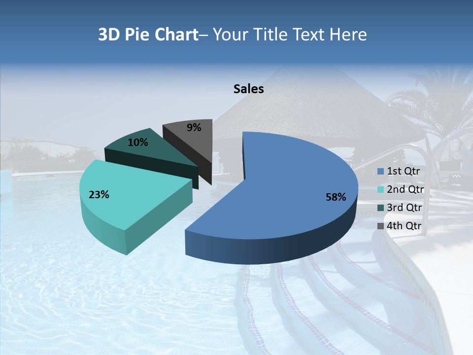 Swim Straw Luxury PowerPoint Template