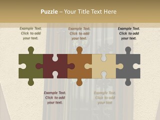 Iron Architecture Building PowerPoint Template