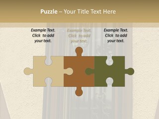 Iron Architecture Building PowerPoint Template