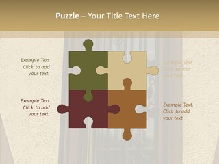 Iron Architecture Building PowerPoint Template