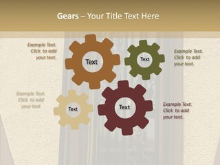 Iron Architecture Building PowerPoint Template