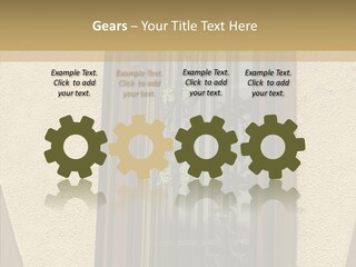 Iron Architecture Building PowerPoint Template