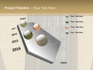 Iron Architecture Building PowerPoint Template