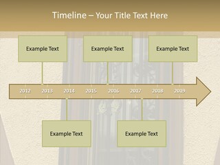 Iron Architecture Building PowerPoint Template