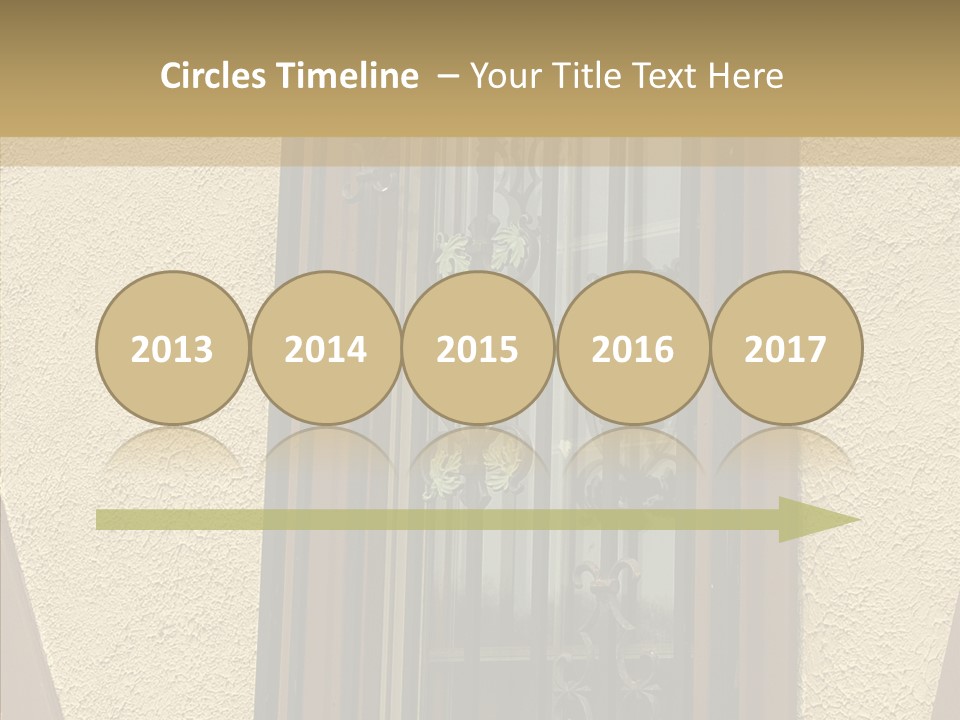 Iron Architecture Building PowerPoint Template