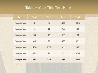 Iron Architecture Building PowerPoint Template