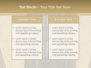 Iron Architecture Building PowerPoint Template