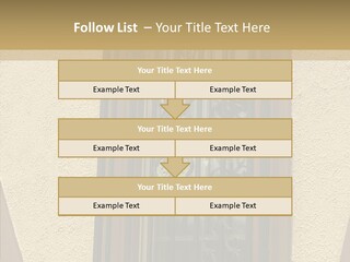 Iron Architecture Building PowerPoint Template