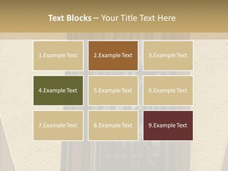 Iron Architecture Building PowerPoint Template
