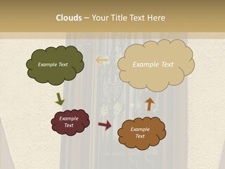 Iron Architecture Building PowerPoint Template