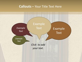 Iron Architecture Building PowerPoint Template
