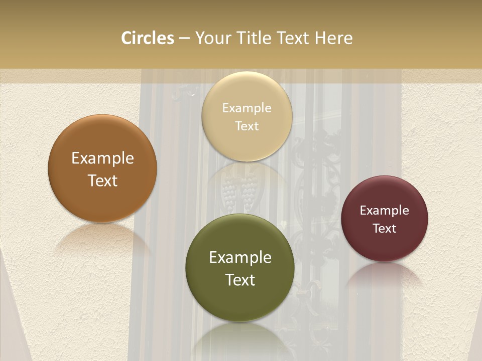 Iron Architecture Building PowerPoint Template