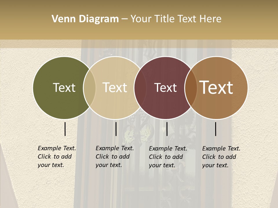 Iron Architecture Building PowerPoint Template