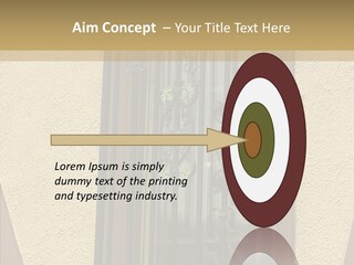 Iron Architecture Building PowerPoint Template